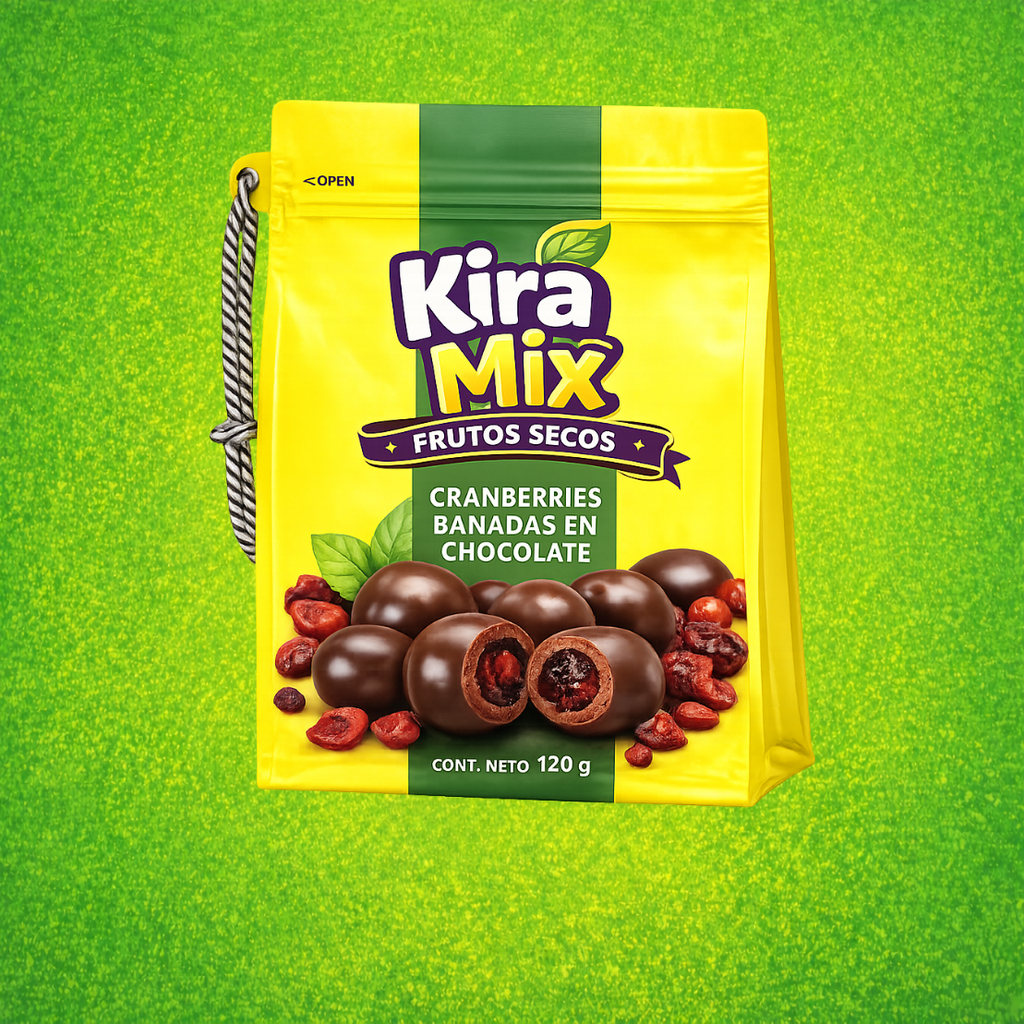 CRANBERRY BAÑADAS EN CHOCOLATE